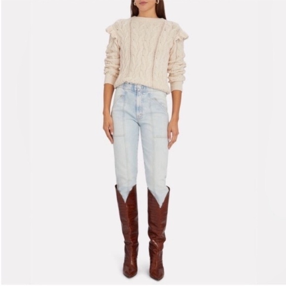 Mother The Springy Ankle Straight Leg Jeans Finale - Picture 4 of 11